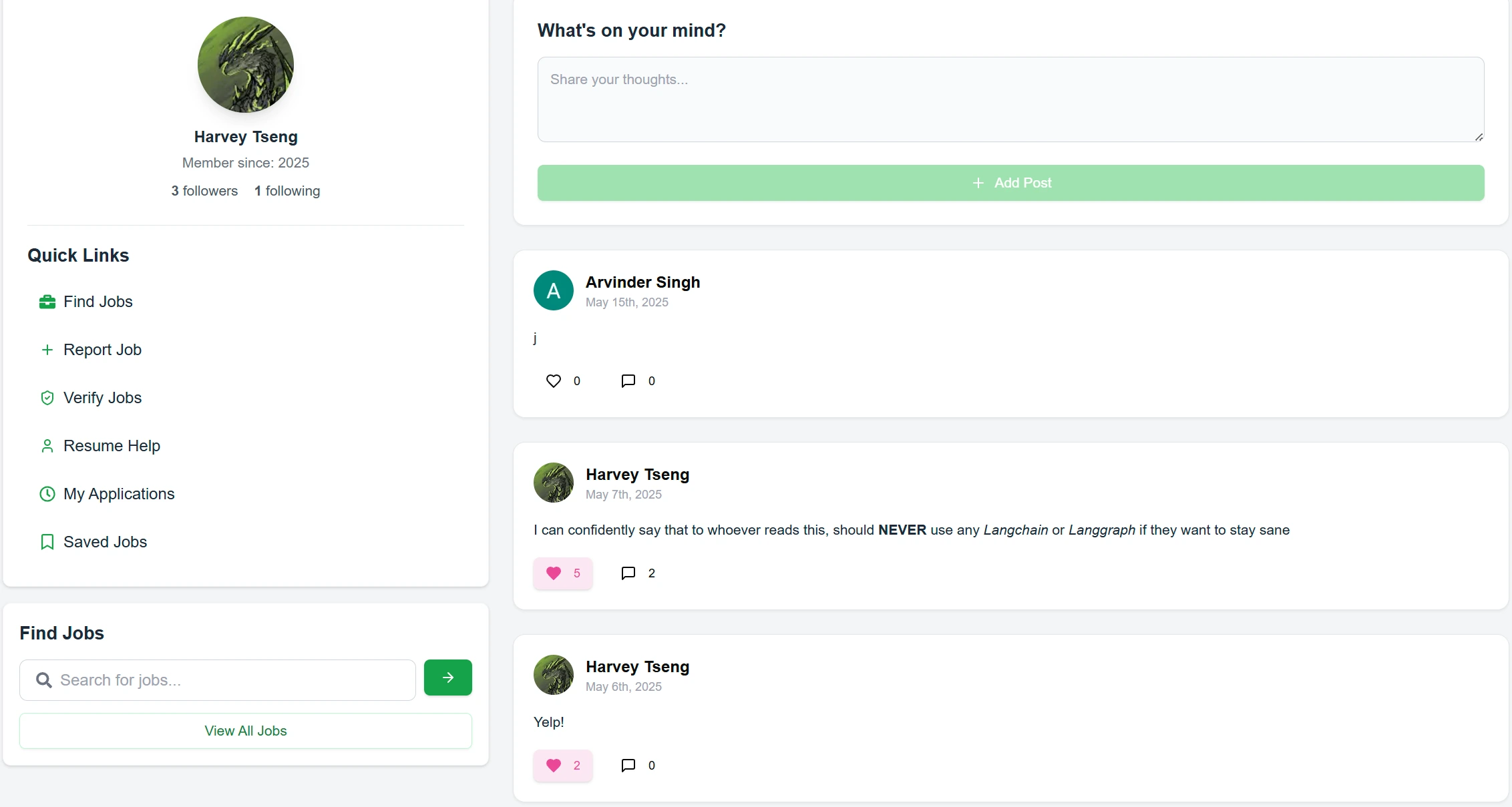 JobScrub screenshot 1