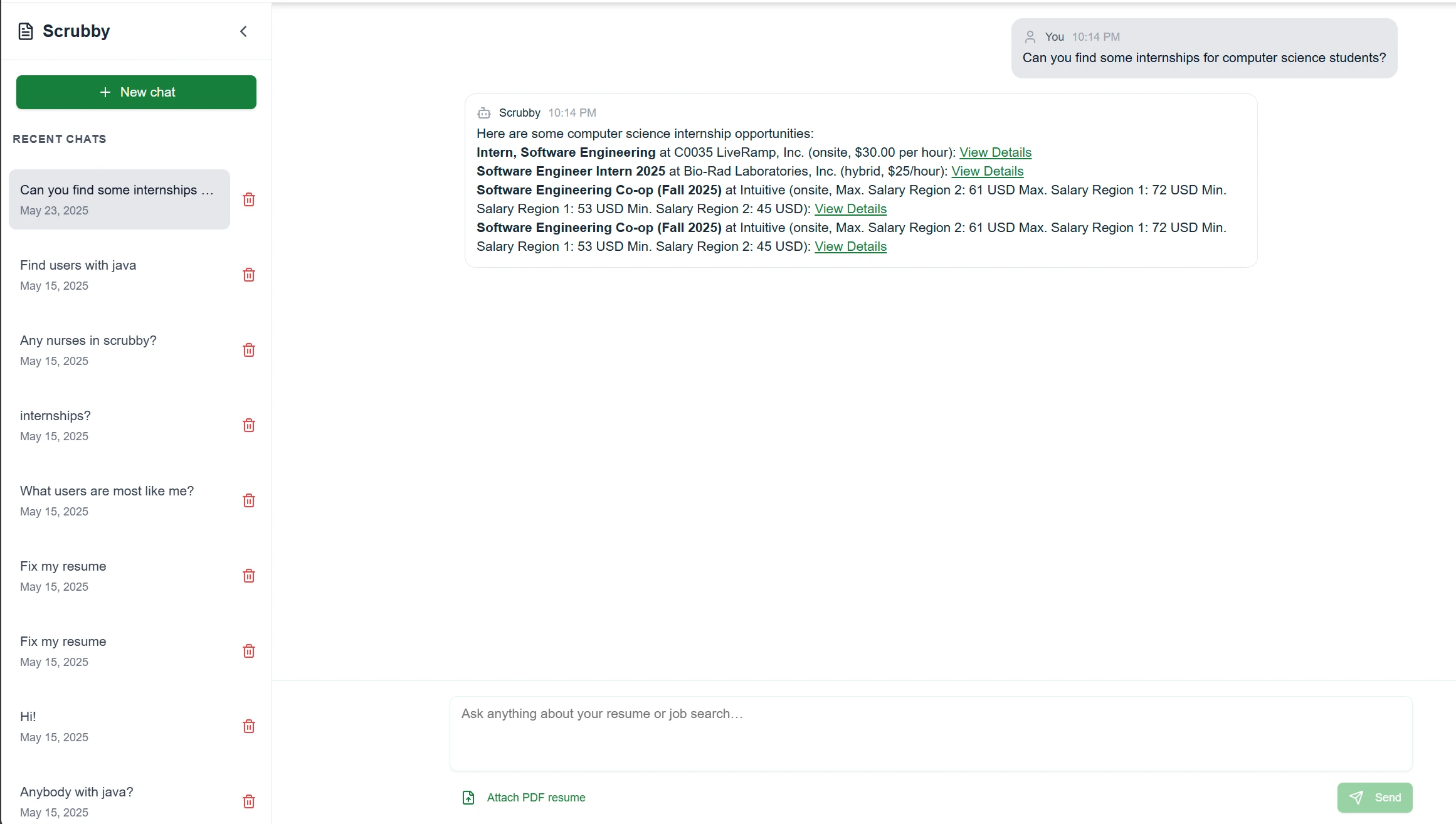 JobScrub screenshot 4
